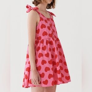 Lazy Oaf heart print dress